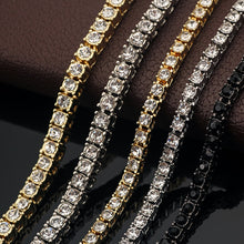 Load image into Gallery viewer, Fashion Iced Out Bracelet Necklace Men Link Tennis Chain Fashion Hip-Hop Jewelry Women 16/18/20/24/30inch Choker Chain Gift
