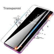 Load image into Gallery viewer, Curved Protective Glass For Samsung Galaxy Note 8 9 Screen Protector For S7 edge S8 S9 Plus A10 A20 A30 A50 A70 Tempered Glass
