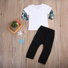 Load image into Gallery viewer, 0M-24M Baby Clothes Newborn T-shirt Infant Tops+Long Pants Toddler 2pcs Set Outfits Boy Clothes
