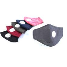Load image into Gallery viewer, Tcare Fashion Cotton Face Mask Respirator Washable Reusable Mouth Masks + 2Pcs Activated Carbon Filter PM2.5 for Men Women
