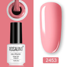 Load image into Gallery viewer, ROSALIND Gel Polish Set UV Vernis Semi Permanent Primer Top Coat 7ML Poly Varnish Gel Nail Art Manicure Gel Lak Polishes Nails
