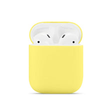 Load image into Gallery viewer, Kjoew Solid Color Silicone For AirPods Case Cover For Apple Wireless Earphone Protective Case Earphone Protective Earphone Case
