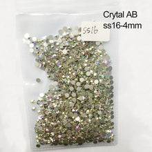 Load image into Gallery viewer, 1440pcs Glass 3D Rhinestones For Nail Art Design Gems Nail Decorations Crystal Strass AB Stones SS3-SS10
