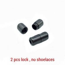 Load image into Gallery viewer, Elastic No Tie Shoelaces Semicircle Shoe Laces For Kids and Adult Sneakers Shoelace Quick Lazy Metal Lock Laces Shoe Strings
