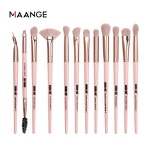 Load image into Gallery viewer, Makeup brushes set professional 12/14 pcs/lot Makeup Brushes Set Eye Shadow Blending Eyeliner Eyelash Eyebrow Brush For Makeup
