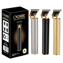 Load image into Gallery viewer, cordless finishing hair trimmer professional barber shop hair clipper beard trimer for men usb hair cutter machine powerful kit
