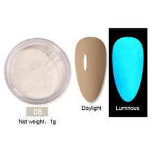 Load image into Gallery viewer, 1Box Sugar Nail Powder Glitter Nail Dust Powder Laser Gradient Nail Pigment Coloful Glitter Nail Art Decoration Accessories
