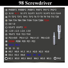 Load image into Gallery viewer, 115/25 in 1 Screwdriver Set Mini Precision Screwdriver Multi Computer PC Mobile Phone Device Repair INSULATED Hand Home Tools
