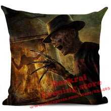 Load image into Gallery viewer, Halloween Horror Cushion Cover Chucky Annabelle Scream Clown Printed Throw Pillows Living Room Halloween Decorative Pillow Case
