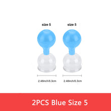 Load image into Gallery viewer, Vacuum Cupping Set Rubber Head Glass Suction Body Cup Massage Cans Anticellulite Massager Chinese Medical Therapy Massage Jars
