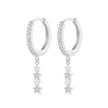 Load image into Gallery viewer, fashion cubic zircon Cute Butterfly Earrings Personality Butterfly hoop Earrings For Women Girls Korean Jewelery 2020
