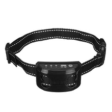 Load image into Gallery viewer, Pet Dog Rechargeable Anti Bark Collar Control Train Waterproof Stop Barking Dog Waterproof Ultrasonic Training Collars
