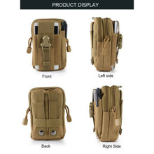 Load image into Gallery viewer, New Military Tactical Outdoor Bag Waist Belt Pack Molle Pouch Fanny Phone Pocket
