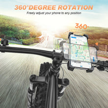 Load image into Gallery viewer, Bike Phone Holder Universal Motorcycle Bicycle Phone Holder Handlebar Stand Mount Bracket Mount Phone Holder For iPhone Samsung
