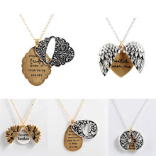 Load image into Gallery viewer, 2019 New Women Gold Necklace You are my sunshine Open Locket Sunflower Pendant Necklace Men Gifts Free Dropshipping
