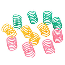 Load image into Gallery viewer, 1pc Cat Toy Stick Feather Wand With Bell Mouse Cage Toys Plastic Artificial Colorful Cat Teaser Toy Pet Supplies Random Color
