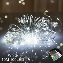 Load image into Gallery viewer, Curtain Fairy String Light LED Christmas Decorations for Home Garland Xmas Light Christmas New Year 2021 Navidad Ornament Gift
