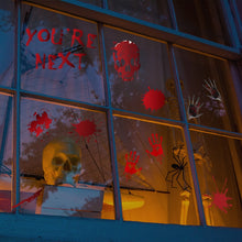 Load image into Gallery viewer, Halloween Stickers Wall Window Refrigerator Halloween Decoration Party Supplies Horror Scary Halloween Props Accessories
