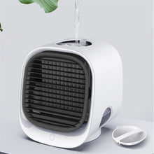 Load image into Gallery viewer, Mini Portable Air Conditioner Multi-function Humidifier Purifier USB Desktop Air Cooler Fan with Water Tank Home 5V
