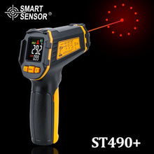 Load image into Gallery viewer, Digital Non Contact Infrared Thermometer IR Aquarium Color LCD Display Laser Gun Pyrometer High Accuracy Temperature Tester
