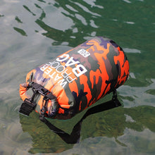 Load image into Gallery viewer, Outdoor Bag Camouflage Portable Rafting Diving Dry Bag Sack PVC Waterproof Folding Swimming Storage Bag for River Trekking
