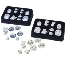Load image into Gallery viewer, 15/8/9/4/2Pcs 1:12 Dolls House Miniature Mugs Dish Cups Pot Set Direction Furniture Toys Coffee Tea Cups Dollhouse Accessory
