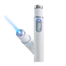 Load image into Gallery viewer, Acne Laser Pen Portable Wrinkle Removal Machine Durable Soft Scar Remover Device Blue Light Therapy Pen Massage Relax KD-7910
