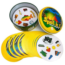 Load image into Gallery viewer, Spot It Dobble Cards Game Dobble Animals Kids Sports Gone Camping Juego De Mesa Spot It Game Card For Fun Cards Toys

