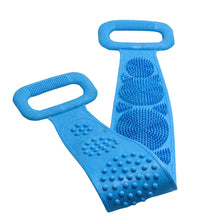 Load image into Gallery viewer, Magic Silicone Brushes Bath Towels Body Brush Bath Belt Exfoliating Back Brush Belt Wash Skin Household Clean Shower Brushes CSV
