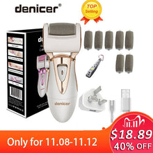 Load image into Gallery viewer, 2020 Upgrade Electric Grinder Pedicure Tools Foot Care Tool Pedicura Velvet Smooth Machine Callus Remover for Foot Heel Skin

