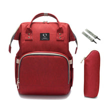Load image into Gallery viewer, Diaper Bag USB Large Capacity Nappy Bag Waterproof Maternity Travel Backpack Designer Nursing Bag Baby Care Stroller Handbag New
