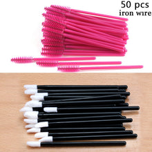 Load image into Gallery viewer, Eyelash Extension Disposable Eyebrow brush Mascara Wand Applicator Spoolers Eye Lashes Cosmetic Brushes Set makeup tools
