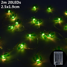 Load image into Gallery viewer, 1.5m 10Led Unicorn Snowman Snowflake Photo Clips Led Light String Wedding Festival Bar Home Party Decoration Christmas Ornament
