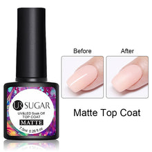Load image into Gallery viewer, UR SUGAR Nude Glitter Gel Nail Polish Varnish Pink Rose Gold Shimmer Soak Off UV LED Nails Gel varnish  7.5ml
