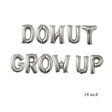 Load image into Gallery viewer, 1set Pink Donut Lip Ice Cream Popcorn Candy Foil Balloon Baby Shower Happy Birthday Decoration Balloon Boy Girl Cute Kid Toy
