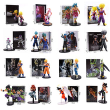 Load image into Gallery viewer, 11-23CM Dragon Ball Z Super Goku Son Gohan Broly Vegeta Cell Frieza Buu Broli Trunks Burdock PVC Action Figures Collectible Toys
