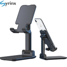 Load image into Gallery viewer, 2020 Metal Desktop Tablet Holder Table Cell Foldable Extend Support Desk Mobile Phone Holder Stand For iPhone iPad Adjustable
