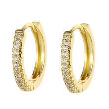 Load image into Gallery viewer, fashion cubic zircon Cute Butterfly Earrings Personality Butterfly hoop Earrings For Women Girls Korean Jewelery 2020
