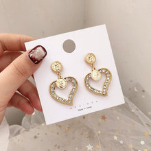 Load image into Gallery viewer, Abdoabdo Pearl Long Tassel Earrings For Women Ear Wire Drop Earrings Jewelry Earrings Gold Earrings Pendientes Mujer Moda 2019
