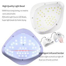 Load image into Gallery viewer, SUNX5 Max 90/72W LED Lamp Nail Dryer 45/36 LEDs UV Ice Lamp For Drying Gel Polish 10/30/60/99s Timer Auto Sensor Manicure Tools
