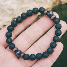Load image into Gallery viewer, Men Bracelet Natural Moonstone Bead Tibetan Buddha Bracelet chakra Lava Stone Diffuser Bracelets Men Jewelry gift Drop Shipping
