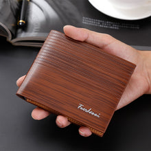 Load image into Gallery viewer, Fashion Men Wallet Casual Multi-card Position Credit Card Holder Ultra Thin Coin Purse For Men Portable Bifold Male Clutch Bag
