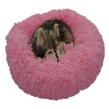 Load image into Gallery viewer, Round Plush Cat Bed For Cats House Pet Bed for Cat Bed basket Animals products sofa Long Dog Bed Cushion Mat For Pets Petshop
