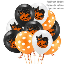 Load image into Gallery viewer, Scary Halloween Pumpkin Ghost Spider Confetti Balloon Latex Happy Halloween Decoration Kids Air Baloons Birthday Party Supplies
