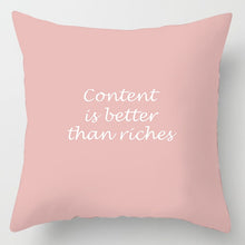 Load image into Gallery viewer, New Pink Roses Feathers Geometric Cushion Cover Modern Fashion Nordic Simple Pillowcase Decorative Sofa Seat Throw Pillows Cover

