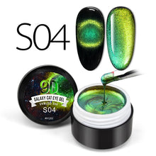 Load image into Gallery viewer, Venalisa 9D Gel Varnish Cat Eye Magic Chameleon Gel Varnish Nail Manicure Galaxy Starry Magnetic Multicolor 5ml Nail Gel Polish
