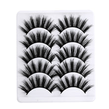 Load image into Gallery viewer, 5 pairs 5D Mink Eyelashes Natural False Eyelashes Lashes Soft Fake Eyelashes Extension Makeup Wholesale

