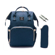 Load image into Gallery viewer, Diaper Bag USB Large Capacity Nappy Bag Waterproof Maternity Travel Backpack Designer Nursing Bag Baby Care Stroller Handbag New
