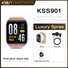 Load image into Gallery viewer, KSUN KSS901 Smart Bracelet Band With Heart rate Monitor ECG Blood Pressure IP68 Fitness Tracker Wrisatband Smart Watch

