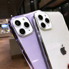 Load image into Gallery viewer, Lovebay Transparent Glitter Candy Color Phone Case For iPhone 11 Pro X XR XS Max 7 8 6 6s Plus Shockproof Clear Soft Back Cover
